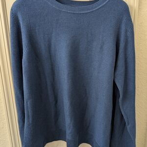Hilary Radley Women's Crewneck Sweater in Blue